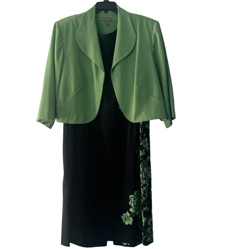 2 Pc Dress With Jacket